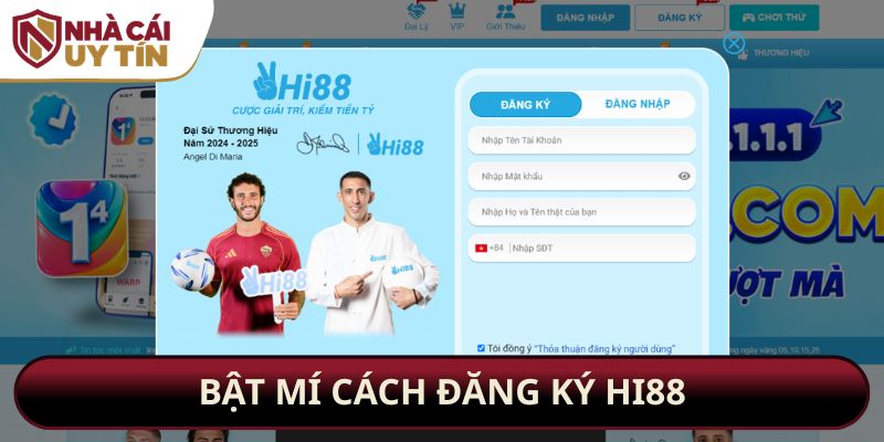 Bật mí cách đăng ký Hi88