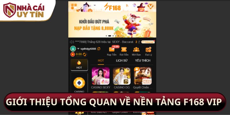 Giới thiệu tổng quan về nền tảng F168 Vip