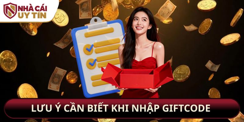 Lưu ý cần biết khi nhập giftcode thưởng từ OK9